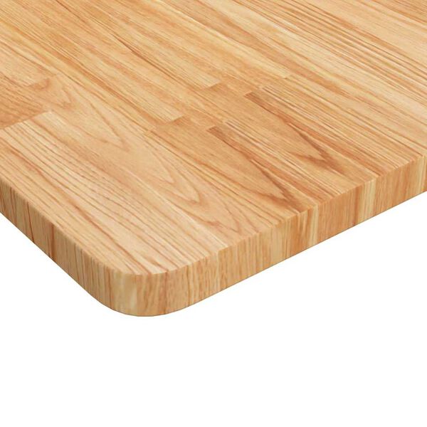 vidaXL Benkeplate til bad lysebrun 100x60x2,5 cm behandlet heltre