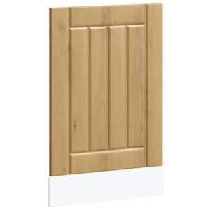vidaXL Oppvaskmaskin Lucca artisan eik konstruert tre