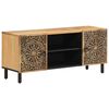 vidaXL TV-benk 105x33x46 cm heltre mango
