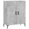 vidaXL Highboard betonggrå 69,5x34x180 cm konstruert tre