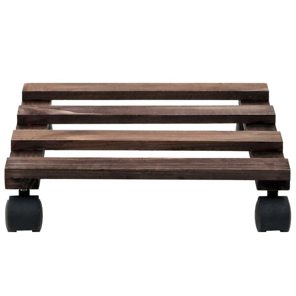 vidaXL Plantetraller 4 stk sedertre 25x25 cm