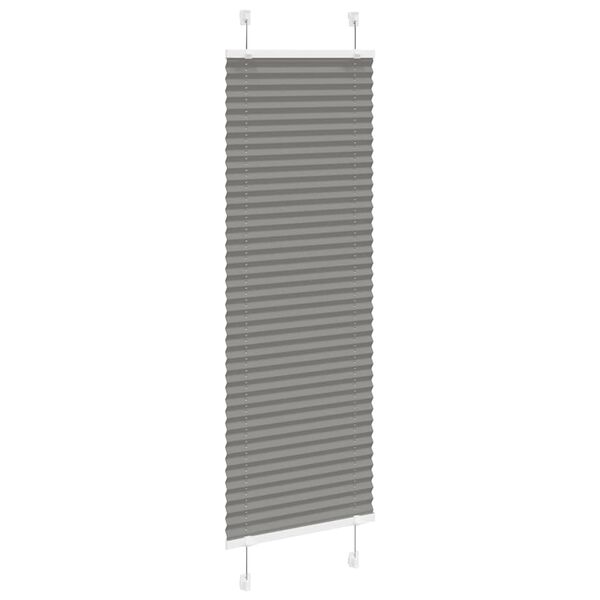 vidaXL pliss&eacute;gardin antrasitt 40x100 cm Stoff Bredde 39,4 cm Polyester