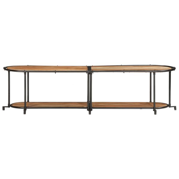 vidaXL TV-benk 160x42x40 cm heltre akasie