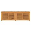 vidaXL Putekasse med pose 175x50x55 cm heltre teak
