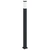vidaXL Pullertlampe 110 cm svart IP44