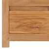 vidaXL TV-benk 135x30x35 cm heltre teak