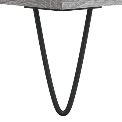 vidaXL Nattbord grå sonoma 40x35x47,5 cm konstruert tre