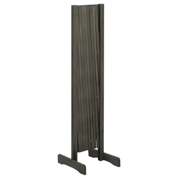 vidaXL Espaliergjerde gr&aring; 180x100 cm heltre gran