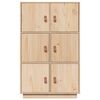 vidaXL Highboard 67x40x108,5 cm heltre furu