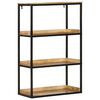 vidaXL Bokhylle 70 x 35 x 110 cm Massivt mangotre