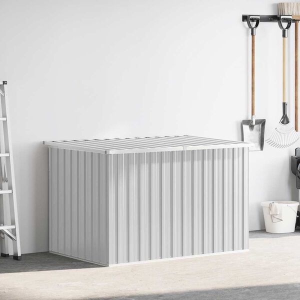 vidaXL Putekasse gr&aring; 149x99x93 cm