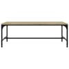 vidaXL Salongbord sonoma eik 80x50x35 cm konstruert tre
