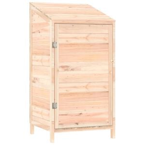 vidaXL Hageskur 55x52x112 cm heltre gran