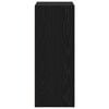 vidaXL Bokhylle Svart Eik 60 x 30 x 76.5 cm Konstruert tre