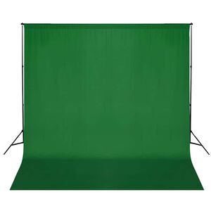 vidaXL Bakgrunnssystem 600 x 300 cm gr&oslash;nn
