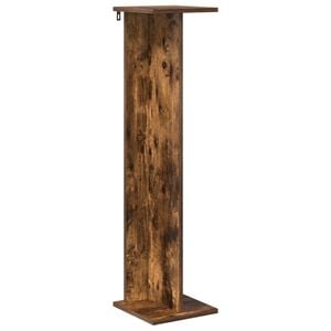 vidaXL Planteholder R&oslash;kt Eik 25 x 25,5 x 100,5 cm Konstruert tre