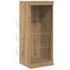 vidaXL LED sideboard Artisan Eik 41 x 37 x 100 cm Konstruert tre