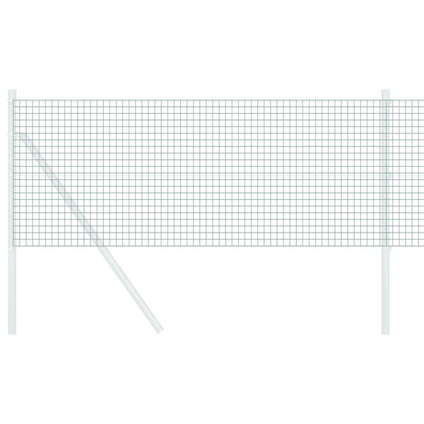 vidaXL Sveist tr&aring;dgjerde gr&oslash;nn 0.8 x 10 m