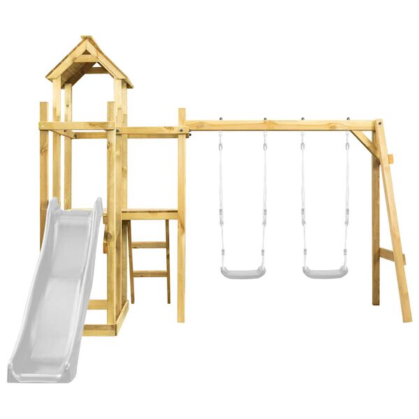 vidaXL Leket&aring;rn 285x120x226,5 cm impregnert furu