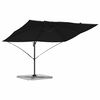 vidaXL Kipp Roma Parasol Svart og svart 352 x 251 x 260 cm