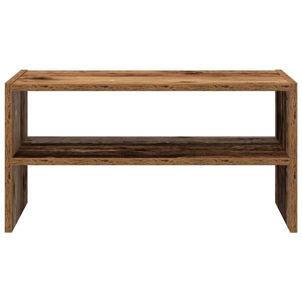 vidaXL Skostativ stablebar gammelt tre 60x30x30,5 cm