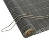vidaXL Rullegardin Gr&aring; 40 x 160 cm Bambus