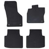vidaXL Bilmatte 4 pcs Svart Egnet for VW Arteon 2017- 4D Aft Gummi