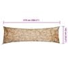 vidaXL Kamuflasjenett med oppbevaringspose 519x142 cm sand