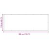 vidaXL Balkong Skjerm Krem 110 x 300 cm Oxford Stoff