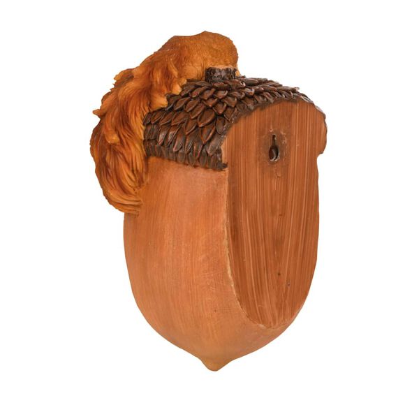 Esschert Design Hengende mater eikenøtt og ekorn 14,2x10,8x20,1 cm