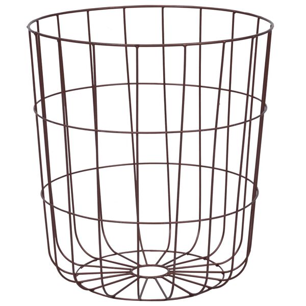 vidaXL Salongbord kobber Ø 39,5 cm MDF