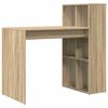 vidaXL Skrivebord Sonoma eik Konstruert tre 108 x 55 x 103.5 cm
