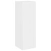 vidaXL Vegghengt Badskap Hvit 33 x 34,5 x 100 cm Konstruert tre