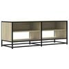 vidaXL TV-benk sonoma eik 120,5x40x46 cm konstruert tre og metall