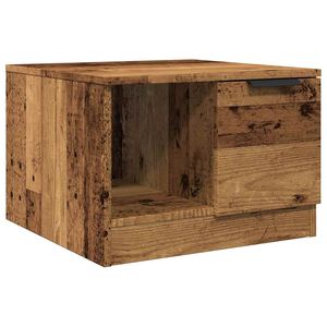 vidaXL Salongbord gammelt tre 50x50x36 cm konstruert tre