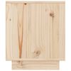 vidaXL Nattbord 40x34x40 cm heltre furu