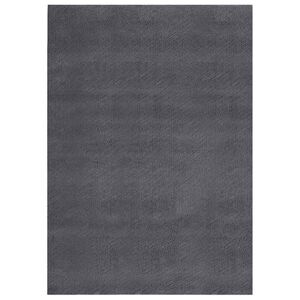 vidaXL Vaskbart teppe mykt kort lugg 160x230 cm sklisikkert antrasitt
