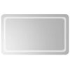 vidaXL Baderomsspeil med LED 100x60 cm