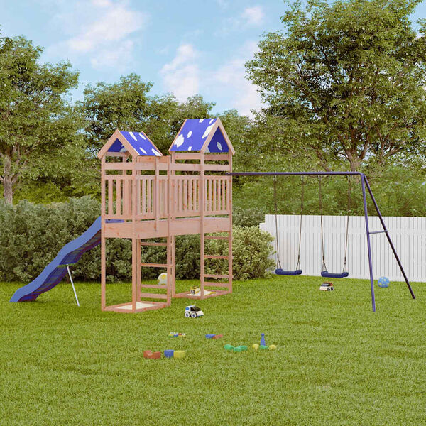vidaXL Utendørs lekesett heltre douglasgran