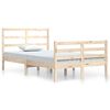 vidaXL Sengeramme heltre furu 120x200 cm
