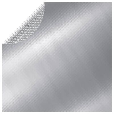 vidaXL Bassengtrekk sølv 300 cm PE