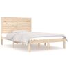 vidaXL Sengeramme heltre 120x190 cm Small Double