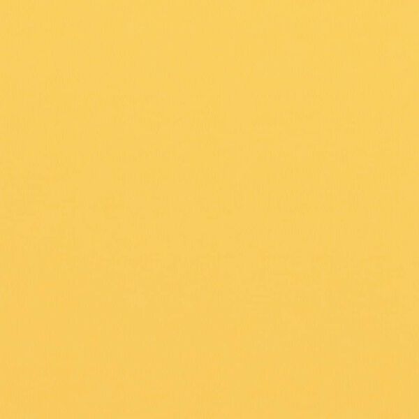 vidaXL Balkongskjerm gul 90x600 cm oxfordstoff