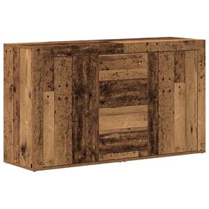 vidaXL Serviesskap Gammelt tre 120 x 36 x 69 cm Konstruert tre