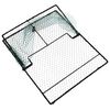vidaXL Fuglefelle gr&oslash;nn 50 x 60 x 1,9 cm Polyethylen