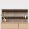 vidaXL akustiske veggpaneler 2 stk lamell 60,5x60 cm eikefiner
