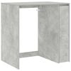 vidaXL Vaskemaskin skap Betonggr&aring; 87 x 60 x 89 cm Konstruert tre