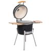 Kamado Kullgrill med R&oslash;ykemulighet Keramikk 33 cm