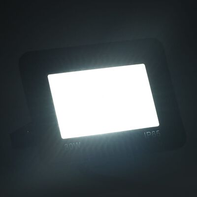 vidaXL LED-flomlys 2 stk 30 W kaldhvit