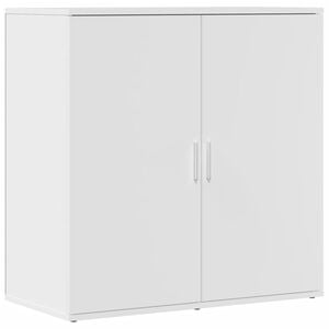 vidaXL Skjenk hvit 79x38x80 cm konstruert tre